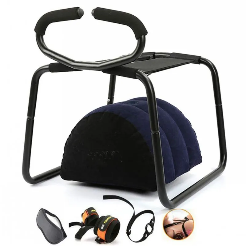 Vibrator love chair handle Inflatable Sexy pillow Furniture Kit Multifunctional Bounce Weightless elasticity Stool Sex chairs