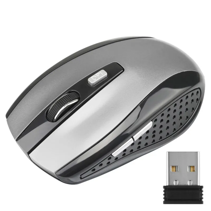 2 4GHz USB Optische Wireless Muis USB-ontvanger Muis Smart Sleep EnergySaving Muizen voor Computer Tablet PC Laptop Desktop