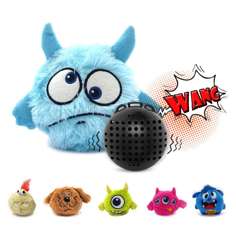 Bouncing Ball For Dogs: Plush Toy With Vocal... From Shanye10, $9.34