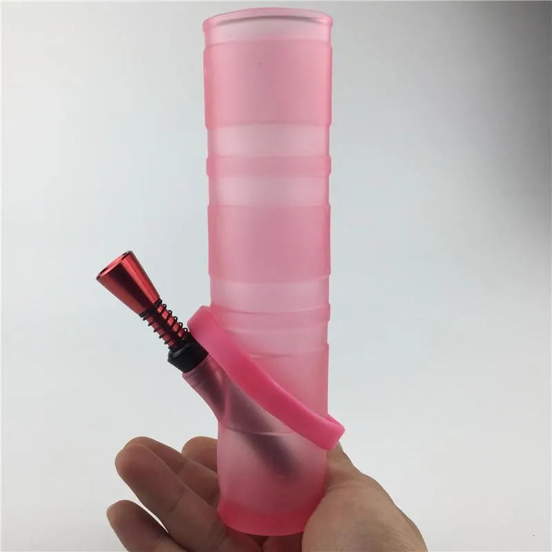 Dab Rig Hoakahs Silikonowe Bong Water Bong Składany Przenośny ZBBlue Różne Kolor Plastikowy Podwójny filtr Olej do palenia