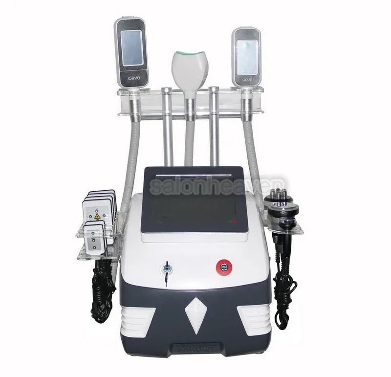 Portabel Lipolaser Slimming Machine Cold Therapy Cryotherapy Cryolipolysy Viktminskning Kavitation RF