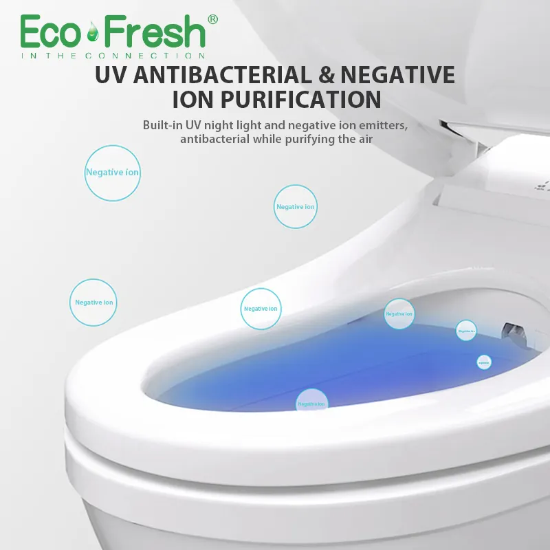 Smart Toilet Seat Electric Bidet Cover Clean Dry Seat Heating Wc  Intelligent Toilet Seat Cover LCD Display From 635,65 €
