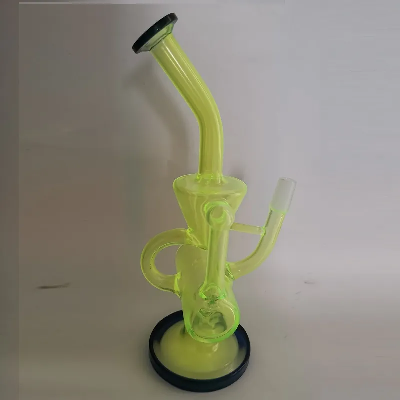 New Arrival Recykler Kolorowe Szkło Bong Faberge Rury Wodne Szklane Bongs Rury wodne Filtr Perkolatorze Palenie Dąb Rigs Rig Oil Rigahs