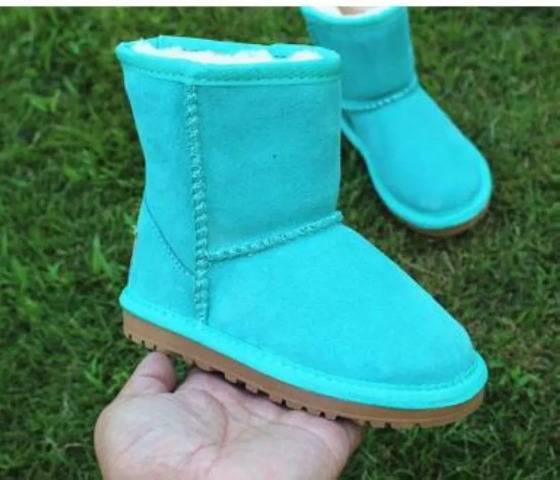 New Real High-quality Kids Boys girls children baby warm snow boots Teenage Students Snow Winter boots 5281