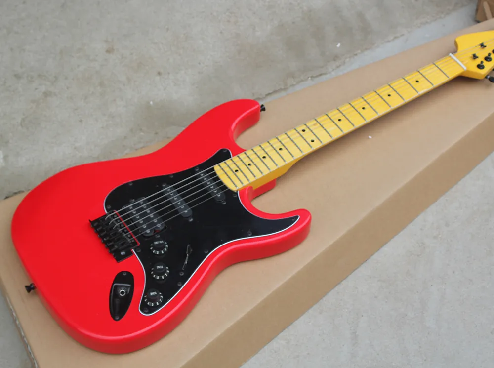 ギター DeliciousTaylormade BeeAround Rosso LTD DHgate.com:Red Electric Guitar, Reverse Headstock, Yellow