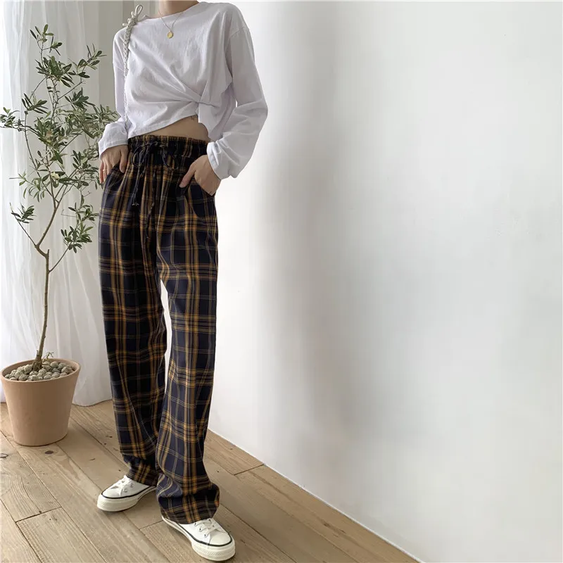 Pantalones a cuadros mujer 2020 deals