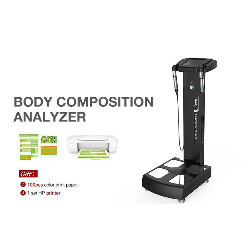 Professionell Body Composition Analyzer Machine BMI PBF SMM Body Fat Protein Analyzer GS6.5 C + Muskel Oorganisk Analyzer Machine