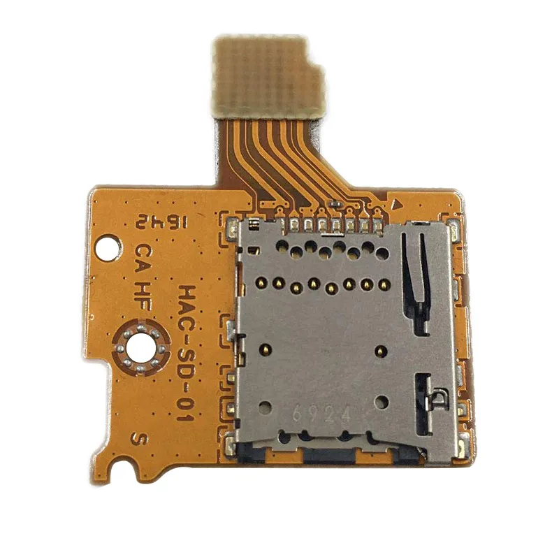 Micro-SD TF Card Plot Plot Rocke Замена для Nintend Switch Game Console SD Reader Tray Model Module Free Ship