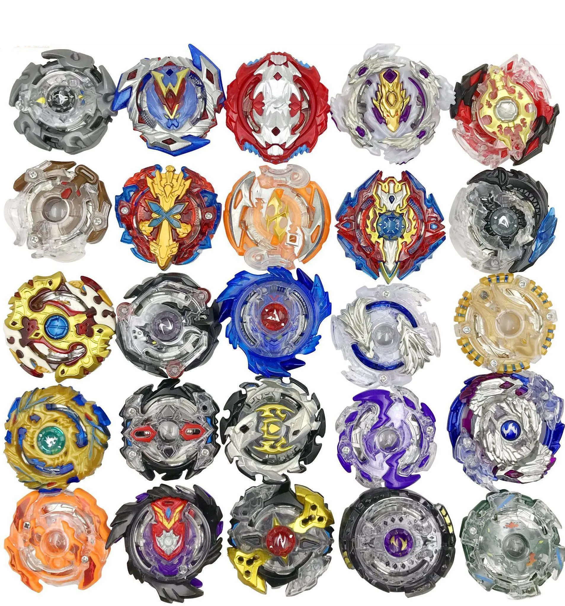 Trottola 4D Beyblade Burst con Launcher Kids Boys Toy Starter Zeno Excalibur .M.I (Xeno Xcalibur) Bables Toys