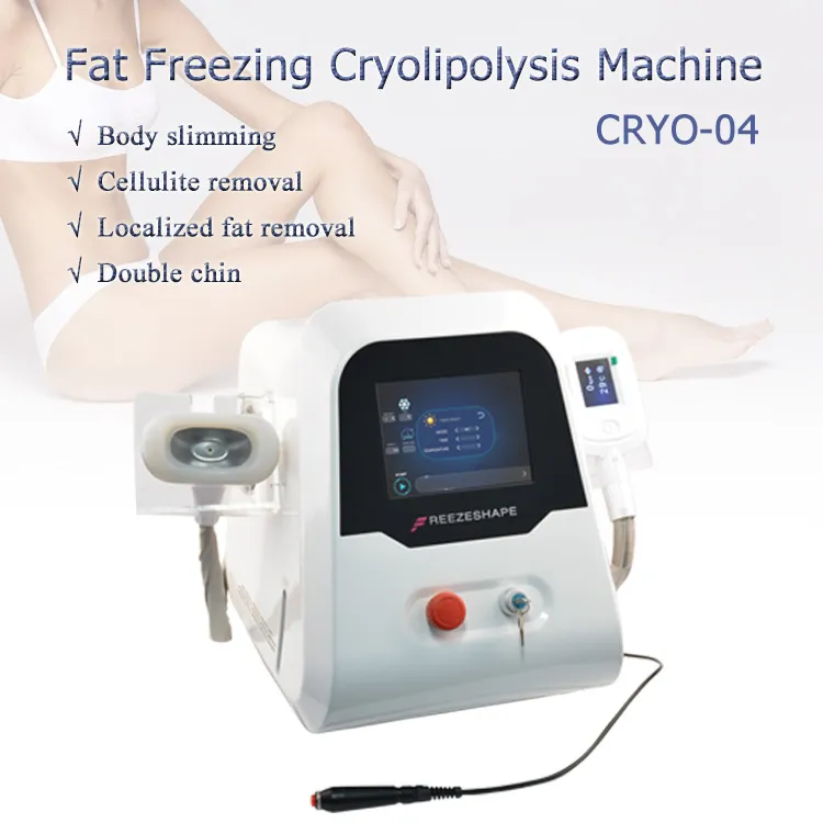 2 Maniglie Cryolipolysis Fat Freezing Cool Body Sculpting Machine per il dimagrimento del corpo Uso personale Crioterapia Bellezza Dimagrante