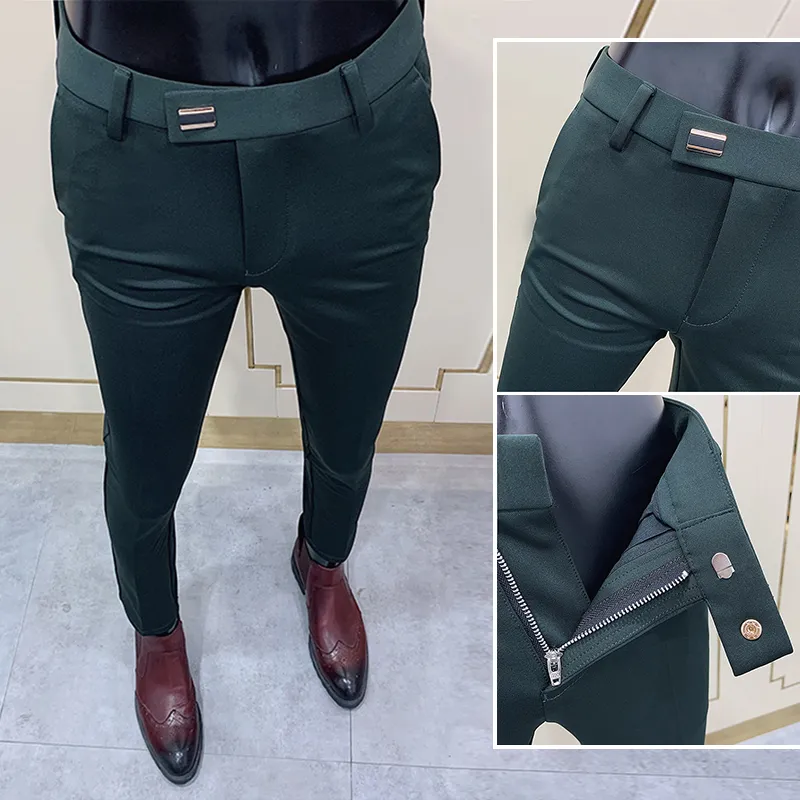 Buy Dark Green Chinos for Men Online in India at Beyoung