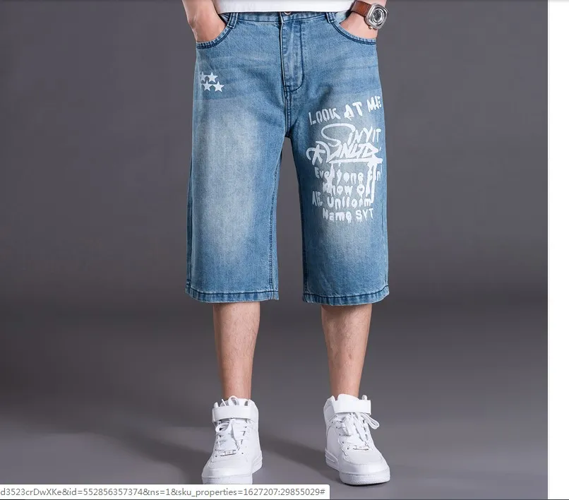 Wholesale Mens Shorts Plus Size 30 46 100% Cotton Baggy Jeans Shorts Men  Leisure Denim Shorts For Big And Tall Men Jogger От 5 152 руб. | DHgate
