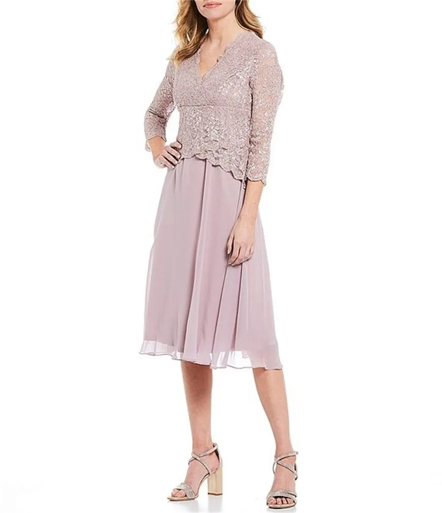 Shein Plus Size Lace Mother Of The Bride Dresses Elegant Lace Top Chiffon  Mother Of The Bride From