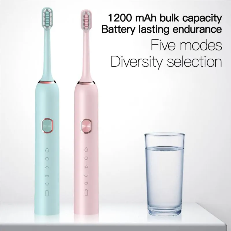 Powerful Ultrasonic Sonic Electric Toothbrush USB Charge Rechargeable and Tooth Brushes Washable Electronic Whitening Teeth Brush
