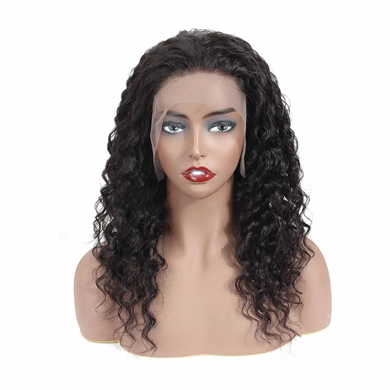 Wholesale Human Hair Lace Front Wigs Deep Wave Straight Kinky