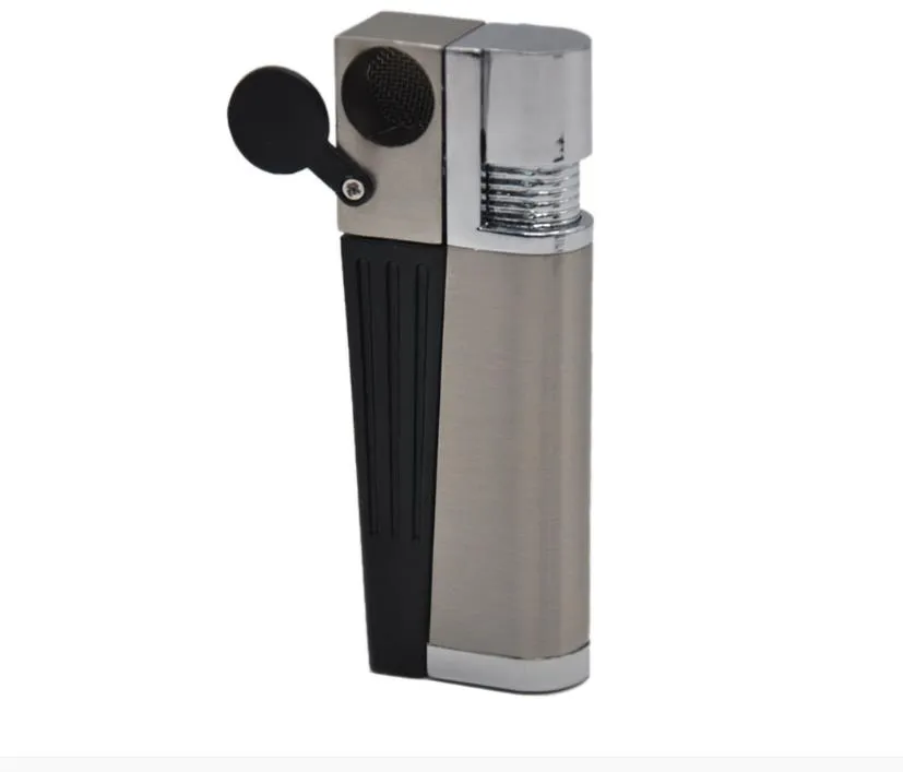 Metal Smoking Pipe Creative Lighter Shape Pipe For Tobacco Unique