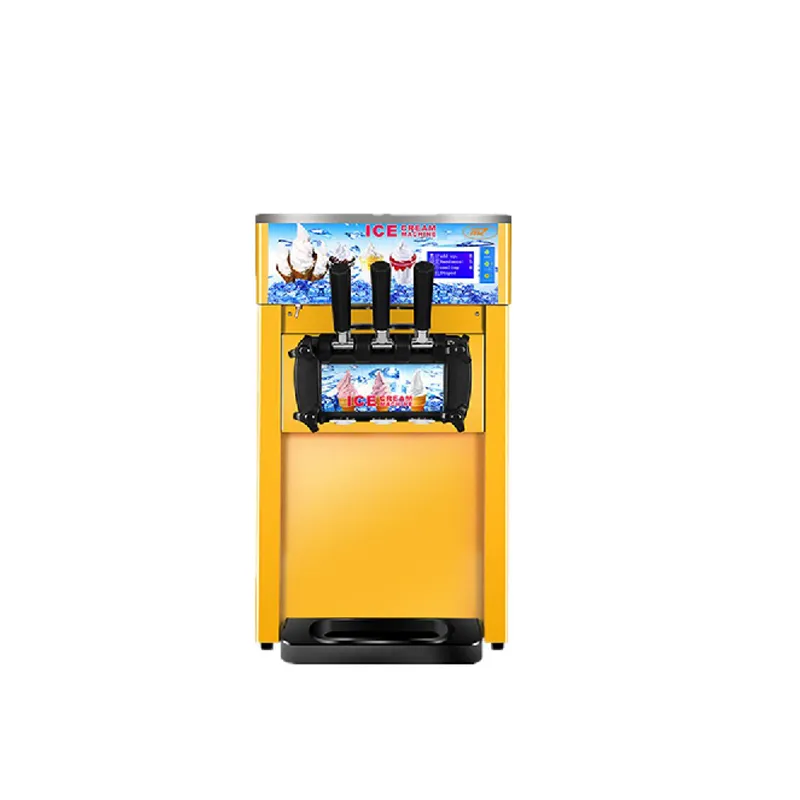 新しいアイスクリームメーカータイのコマーシャルスリー  