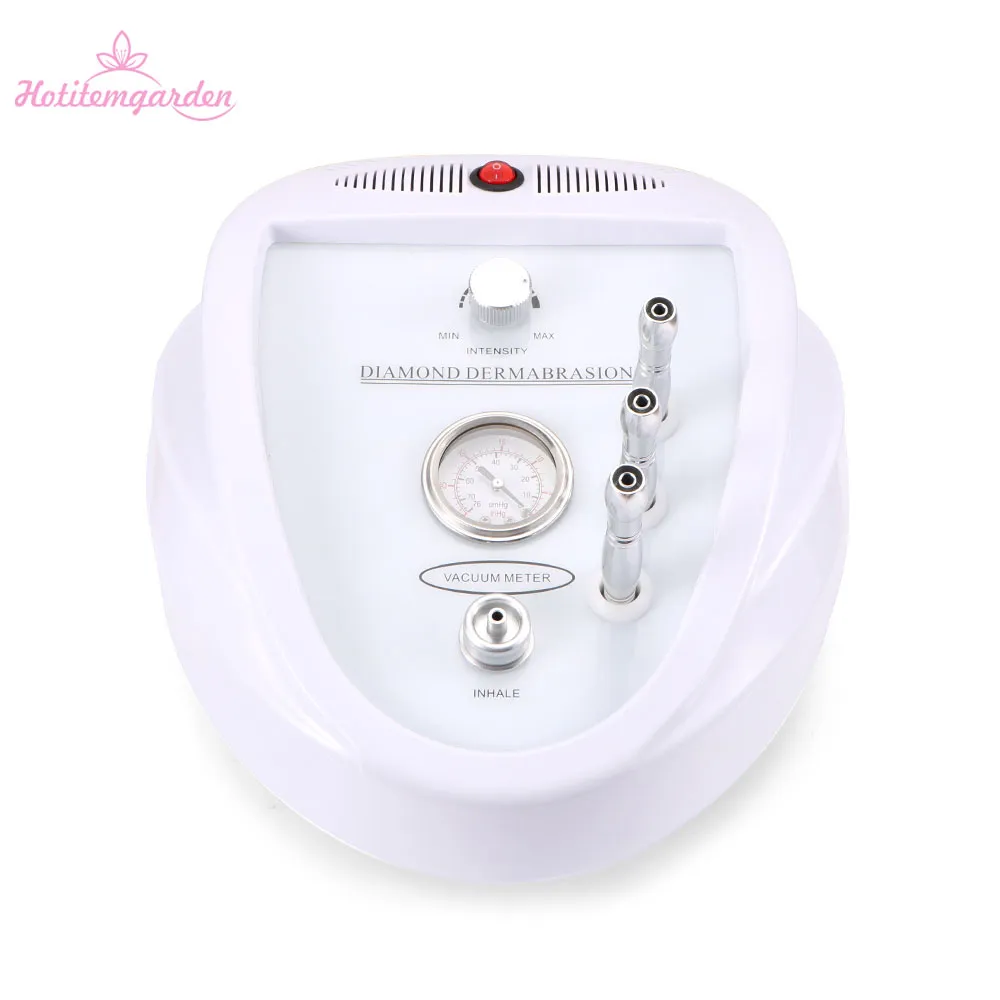 Diamond DermaBrasion Crystal Microdermabrasion Вакуумная уход за лицом для лица, поднятие кожи Омоложение морщин Удаление морщин Антивозрастная машина красоты