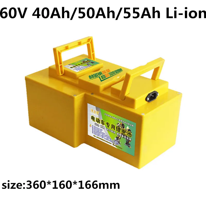 GTK Waterproof Case 60v 40ah 50Ah 55Ah Lithium Ion Battery Pack