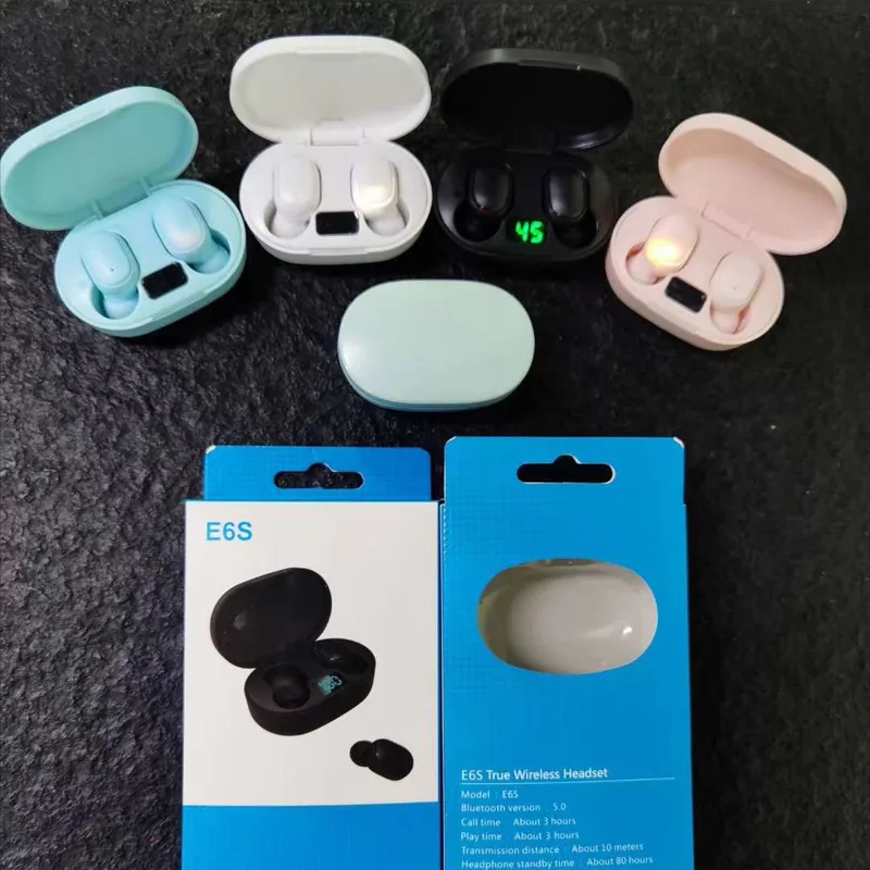 E6s bluetooth 5.0 tws earphones new arrivals