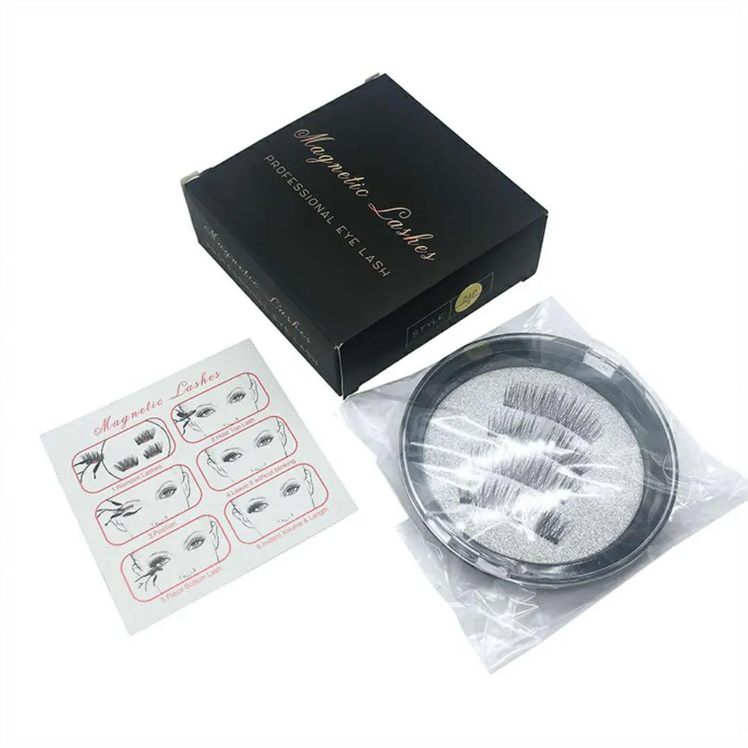 Maquillage chaud Aimant Magnétique Faux Cils 3D Vison Réutilisable Faux Cils Extension 3d extensions de cils cils expédition