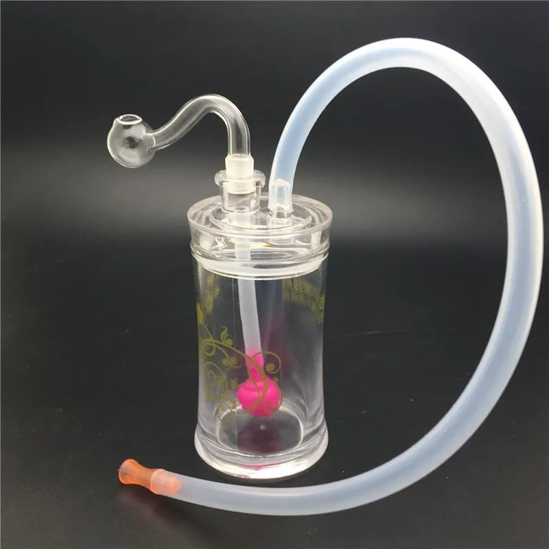 Plastic Beaker Bongs Water Pipes With 10mm Female Joint Cheap Plastic