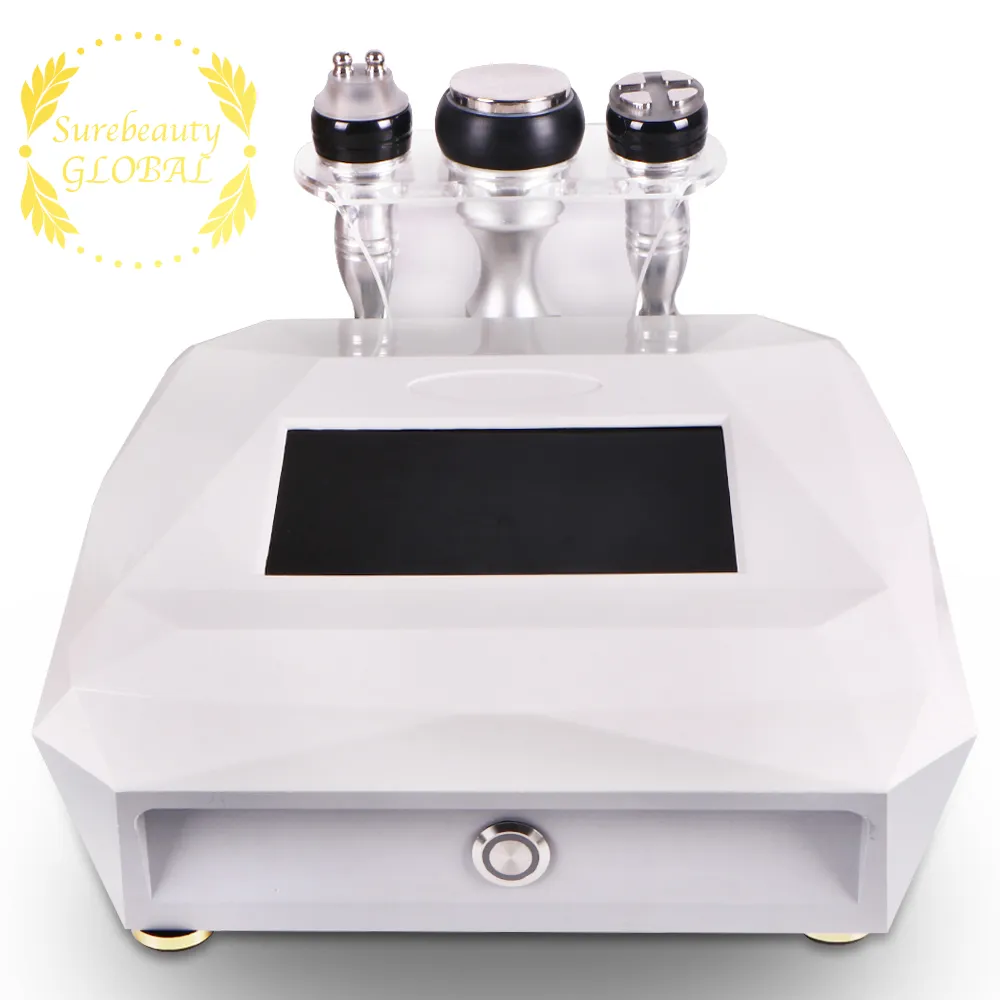 vente d'été Unoisetion 40K Cavitation Cellulite Enlèvement tupolaire 3D Smart RF Vide Soins de La Peau Perte De Poids Salon Équipement De Beauté Pour Spa