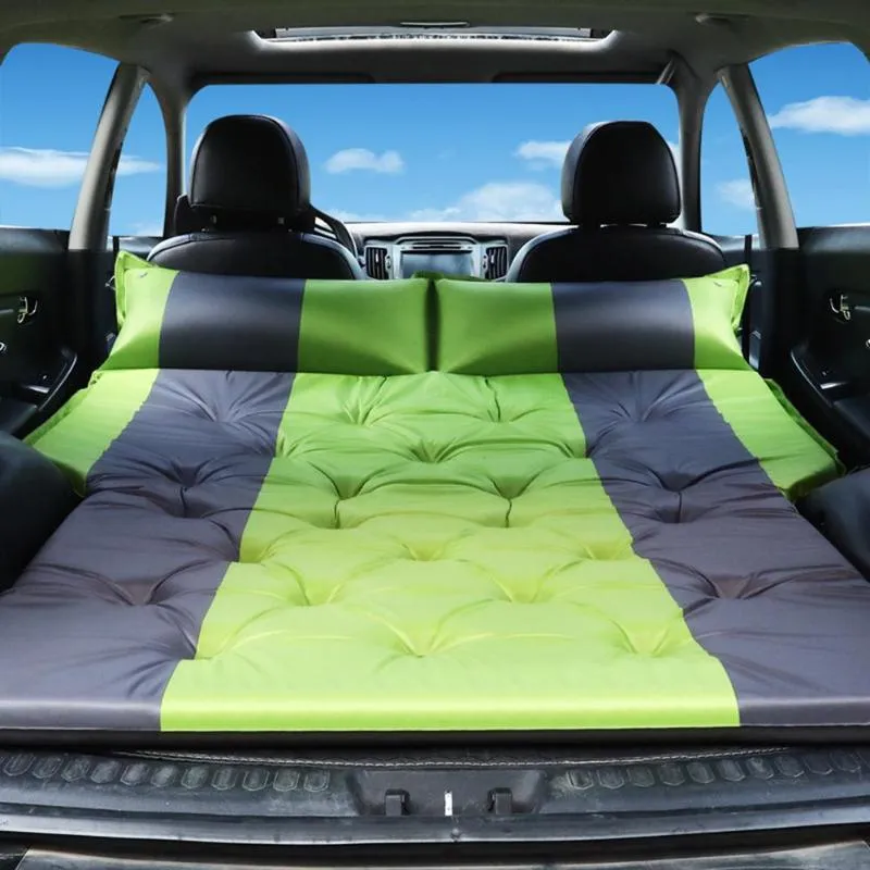 Matelas de voyage portable et pliable pour voiture, lit pneumatique, coussin  de coffre, canapé d'extérieur, accessoires de camping - AliExpress