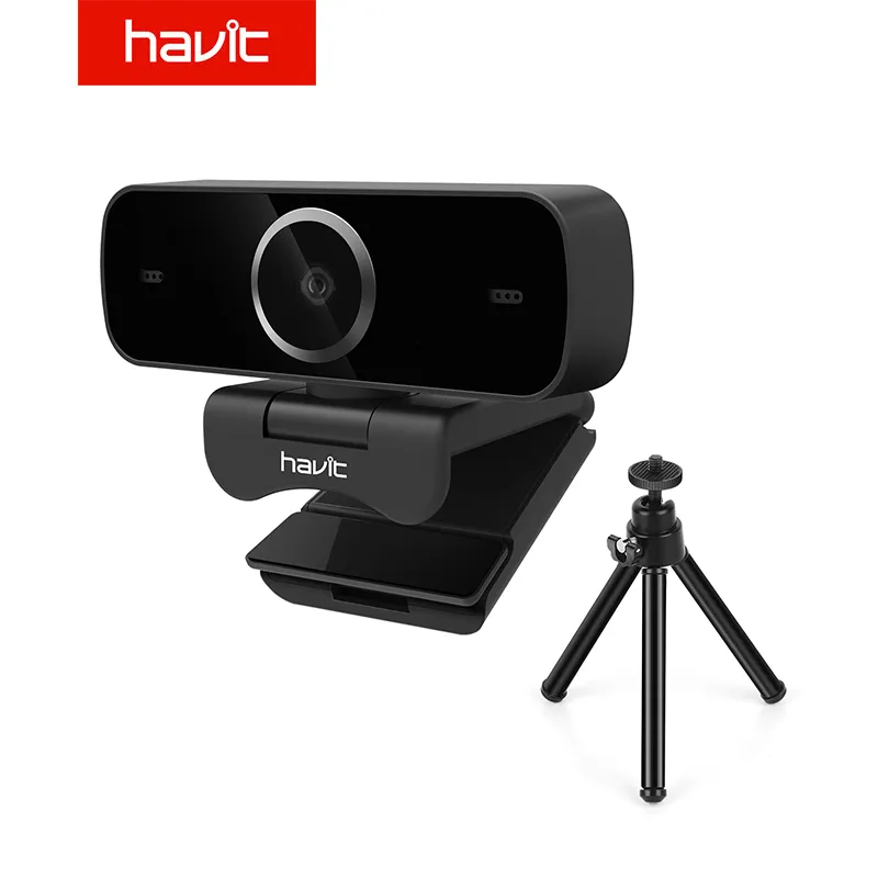 Webcams Havit HD Pro Webcam 1080P Web Camera With Built In Mic
