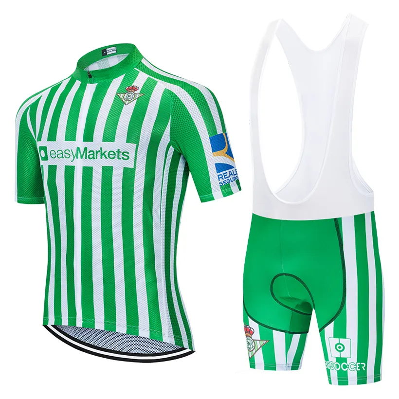 2021 new Betis TEAM cycling jersey bike shorts 19D suit Ropa Ciclismo mens summer PRO bicycle Maillot Pants sports clothing