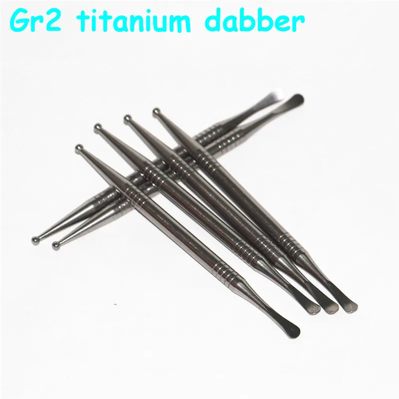 hand tools Top Quality Titanium Tool GR2 Dabber Wax Atomizer Stainless Steel Nail dry herb Vaporizer