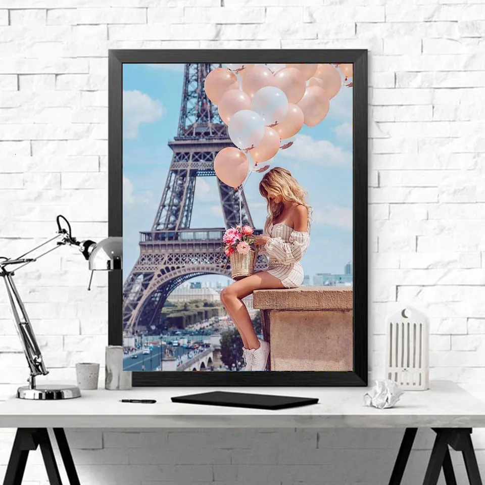 Deals Paris Eiffel Tower Diamond Painting Kits,Diamond Art Kits