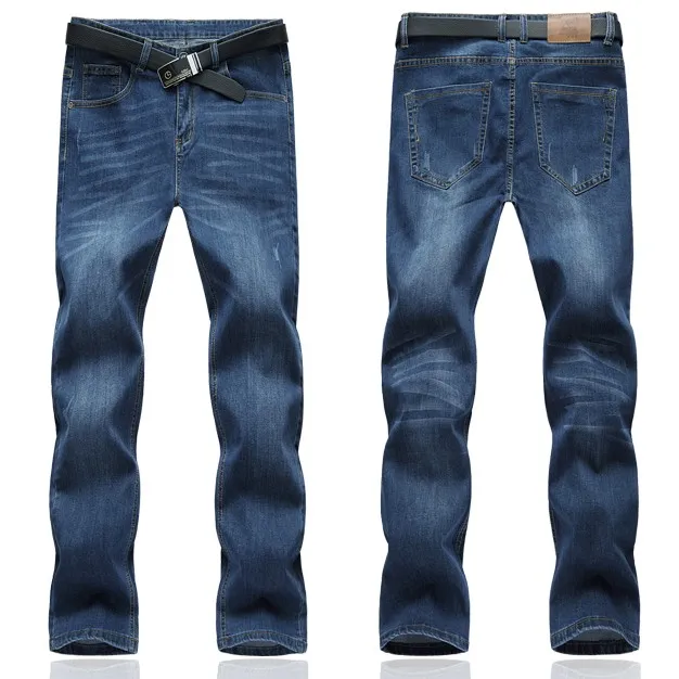 taglie forti uomo pantaloni hiphop top in cotone jeans uomo pantaloni lunghi larghi dritti marca taglia 50 52 per 160 kg2673