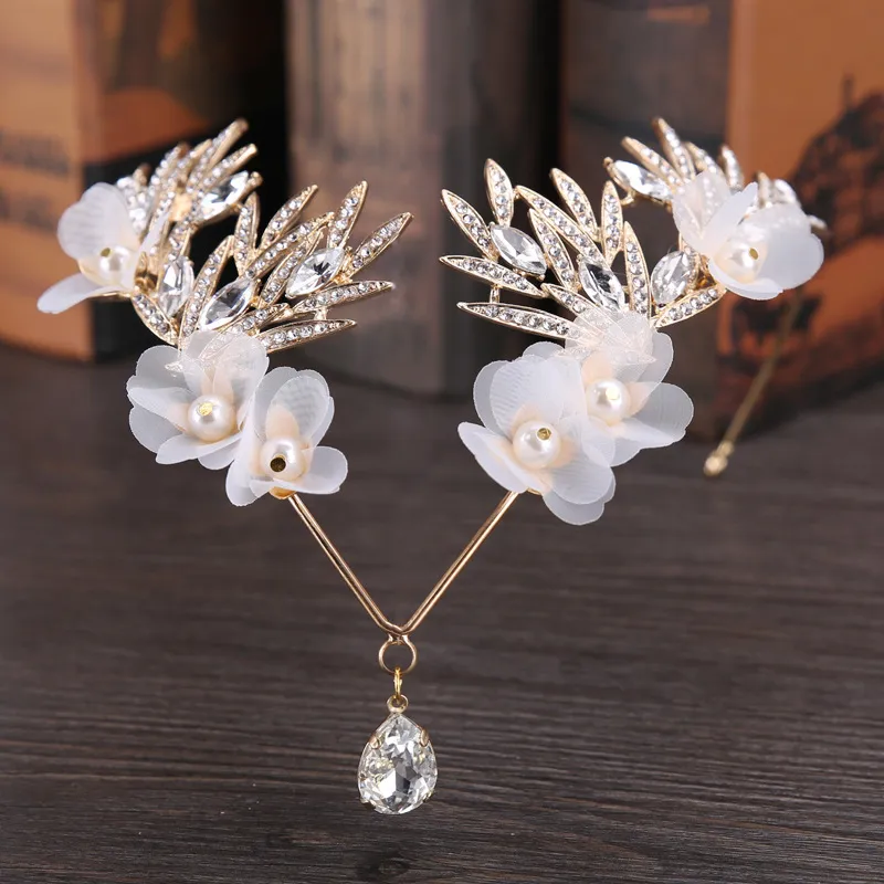 Bridal Tiaras And Crowns Rhinestone Headband Wedding  display picture 1