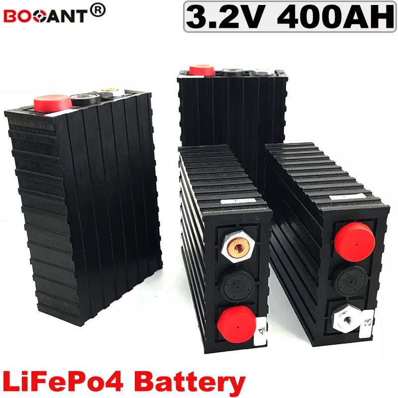 Deep Cycle 3,2V LiFePo4 Batterie 12V 24V 36V 400Ah für Elektrofahrrad, Solarenergiespeicher DIY Lithium-Pack 4S 8S 12S