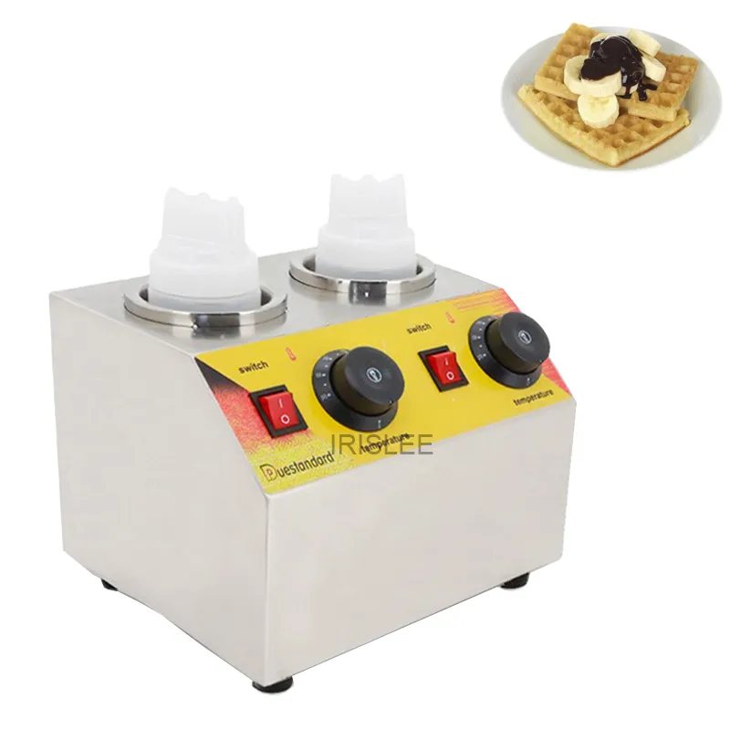 220v Commercial hot Chocolate soy sauce filling spread warmer bottles heating machine Stainless Steel electric jam heater