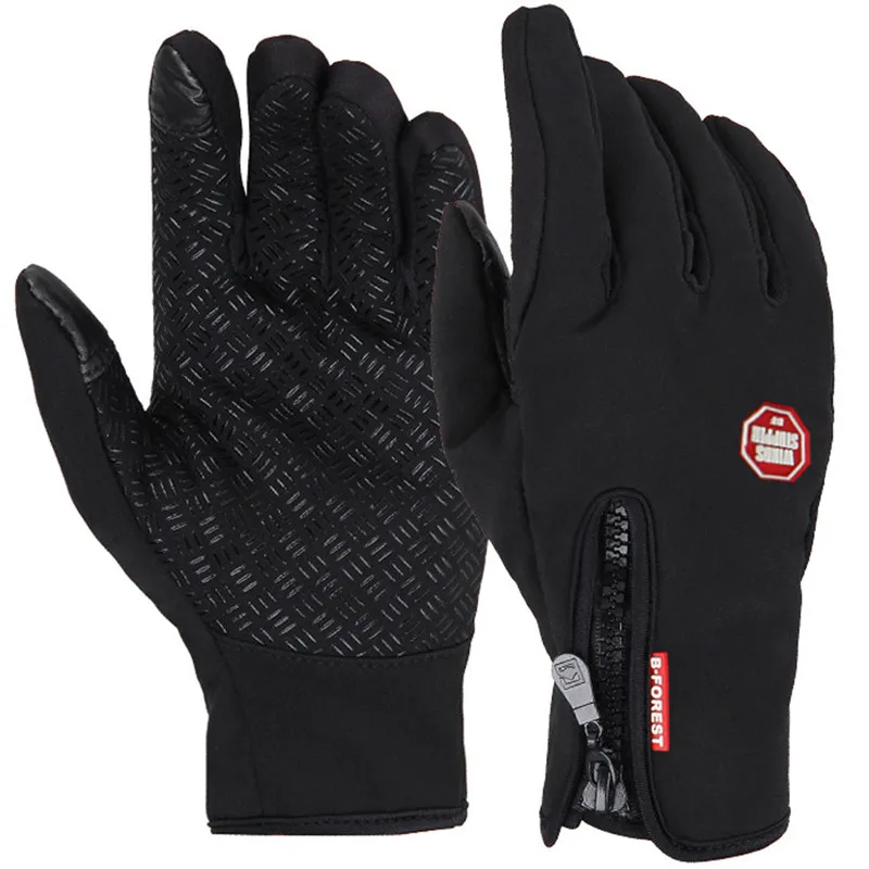 Virson nouveau hiver thermique chaud gants de cyclisme écran tactile Ski en plein air Camping pêche randonnée moto gants sport doigt complet