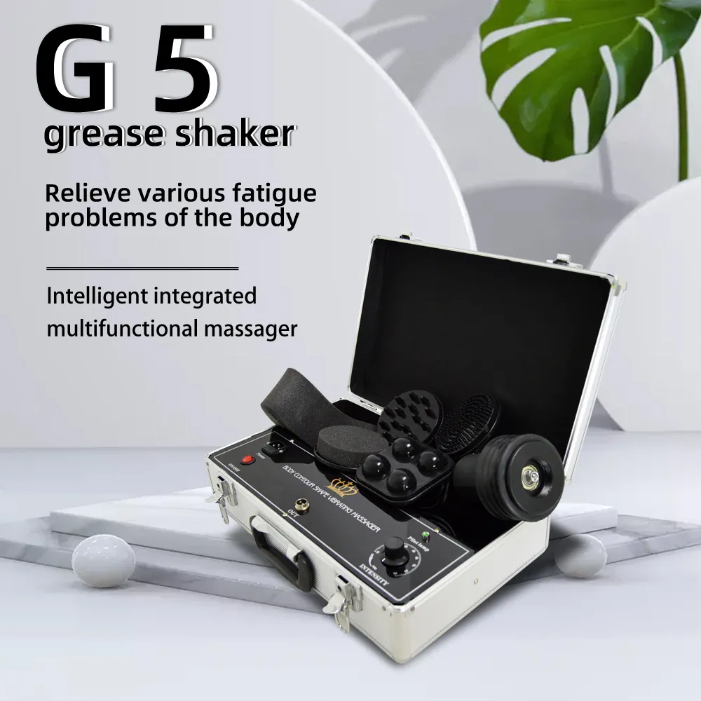 G5 Vibration Massage Machine Fysioterapi Body Smärta Relief Massager för Leg ARM Avkoppling