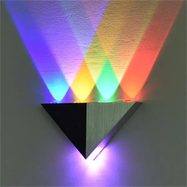 NEUE 5W Dreieck LED Wand Lampen Wandlampen Spiegel Lampe  Hintergrundbeleuchtung Dekorative Llight LED Korridor Licht Hintergrund  Lampe Bar KTV Zimmer Led Strahler Von 12,44 €