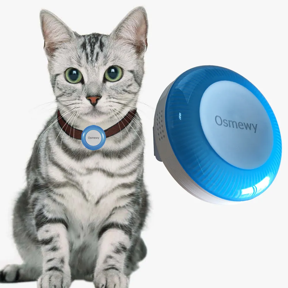 Collar localizador GPS Gatos 131€ control a tiempo real Móvil 