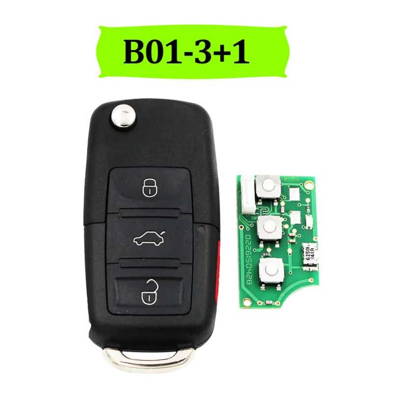 Keydiy B Series B01 4 Button Universal Remote Control Locksmith Supplies لـ KD900 URG200 X2 MINI KD لإنشاء جهاز التحكم عن بُعد جديد