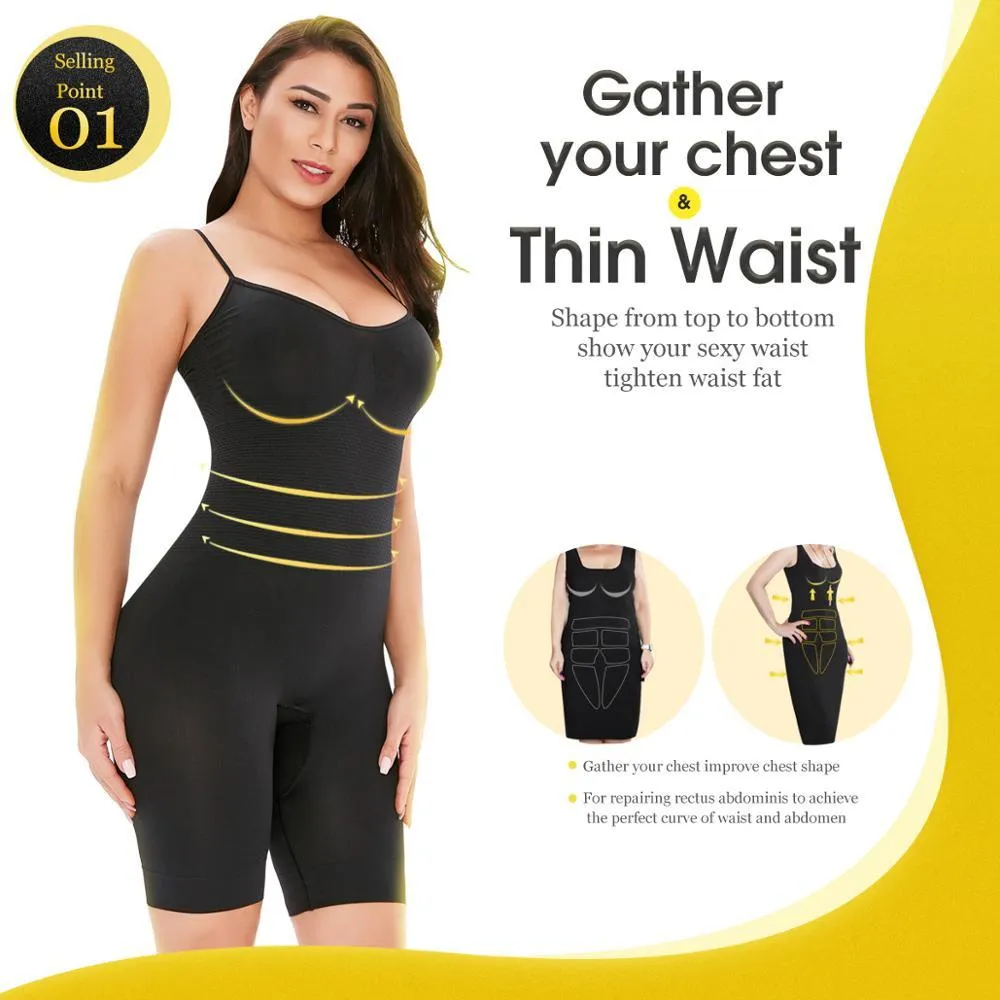 Women Firm Full Body Shaper Best Shaper Shorts Tummy Back Fat