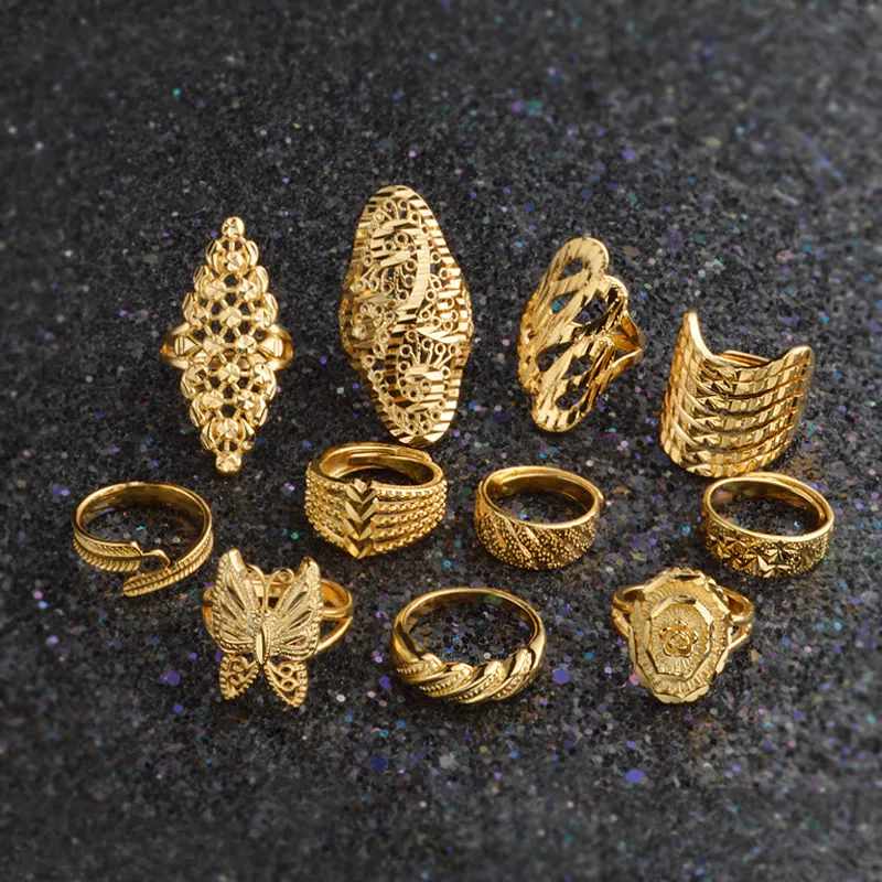 Buy Yellow Gold Rings for Women by Malabar Gold & Diamonds Online | Ajio.com