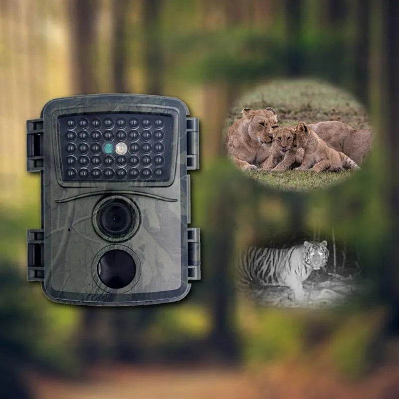  DXLG Cámara de caza de vida silvestre PR600/PR600A/PR600B Trace Cámara  de seguimiento Hd 12M 20Mp visión nocturna al aire libre 38 Monitoreo de  luz infrarroja Mini cámara infrarroja al aire libre (