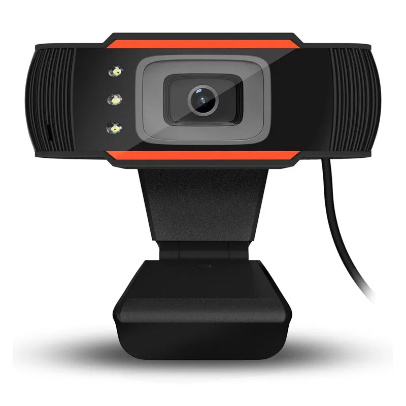 Webcam Full HD 480P USB Video Gamer Camera For Portatile Laptop Computer Web Cam Built in Microphone
