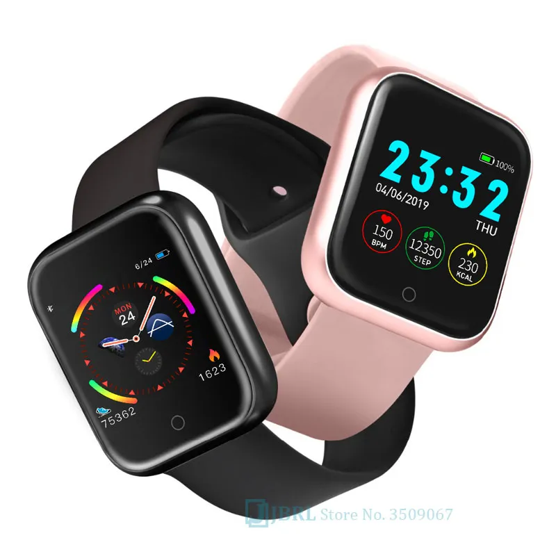New Smart Watch Women Men Smartwatch For Android IOS Electronics Smart Clock Fitness Tracker Silicone Strap smart watches Hours
