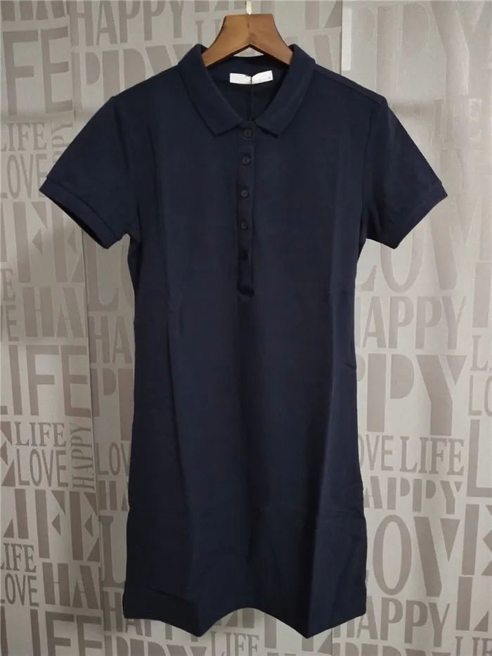 Crocodile Embroidered Polo Linen Dress For Women A Line Lapel Neck Casual Summer Linen Dress From Yefeng2 34.72 DHgate.Com