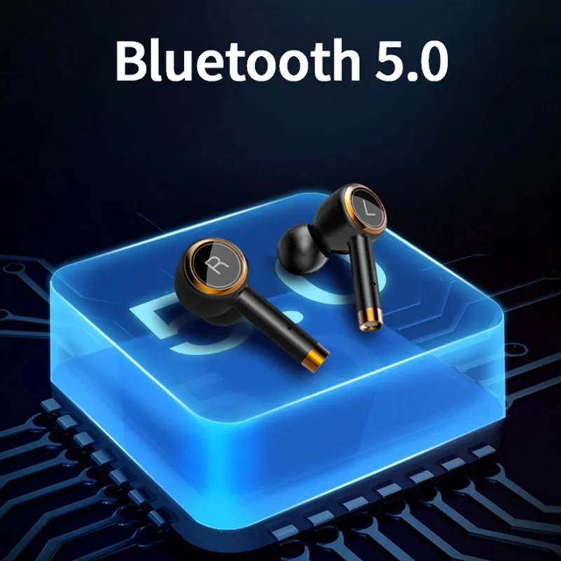Ny L2 TWS Earphone Wireless Bluetooth 50 Earbuds Smart Binaural Noise Reduction Sportset med laddning Box1435419