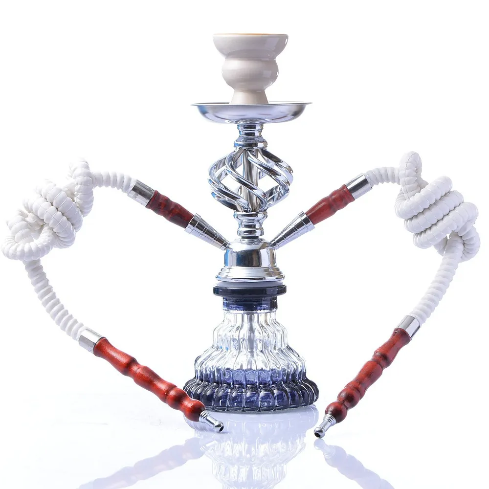 Ensemble d'accessoires pour fumeurs de narguilé arabe de qualité supérieure Shisha Fumer pour Club Bar Party Portable Design