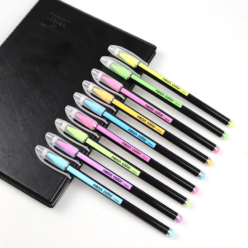 Korean 12/18/24/36/48 Pack Creative Flash Color Gel Pens Set